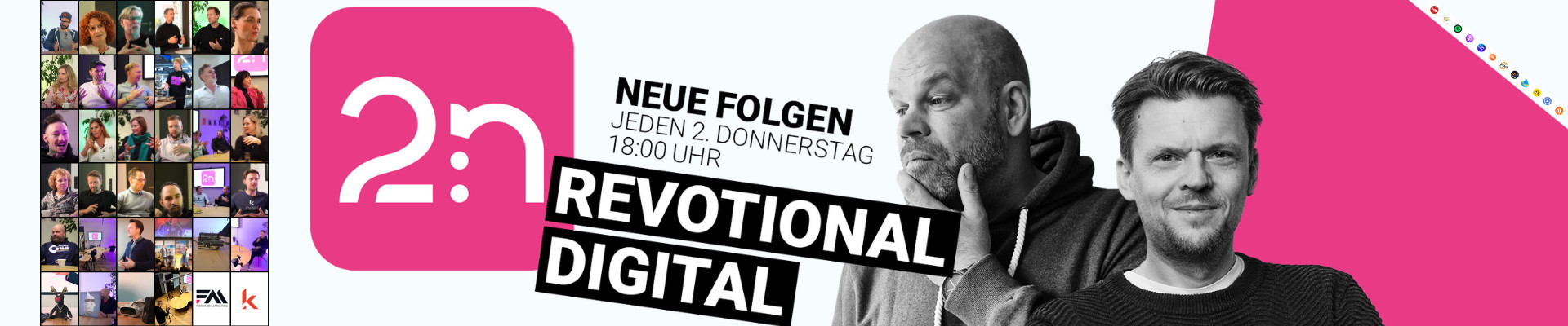 Podcast 2:n Maik Grunitz, Tobias Kallinich & Gäste Digitalisierung, KI, Business, Gesellschaft, Bildung