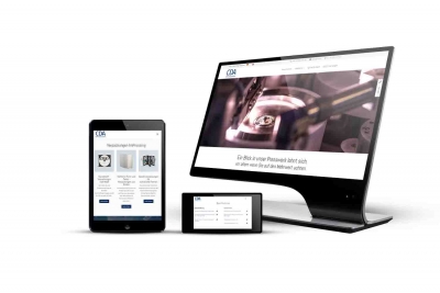 Webdesign, SEO &amp; Produktfotografie für CDA GmbH Impressing